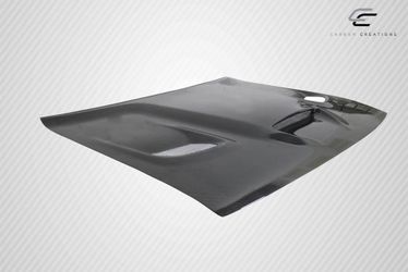 Blemished 2008-2023 Dodge Challenger Carbon Creations Dritech Hellcat Look Hood - 1 Piece