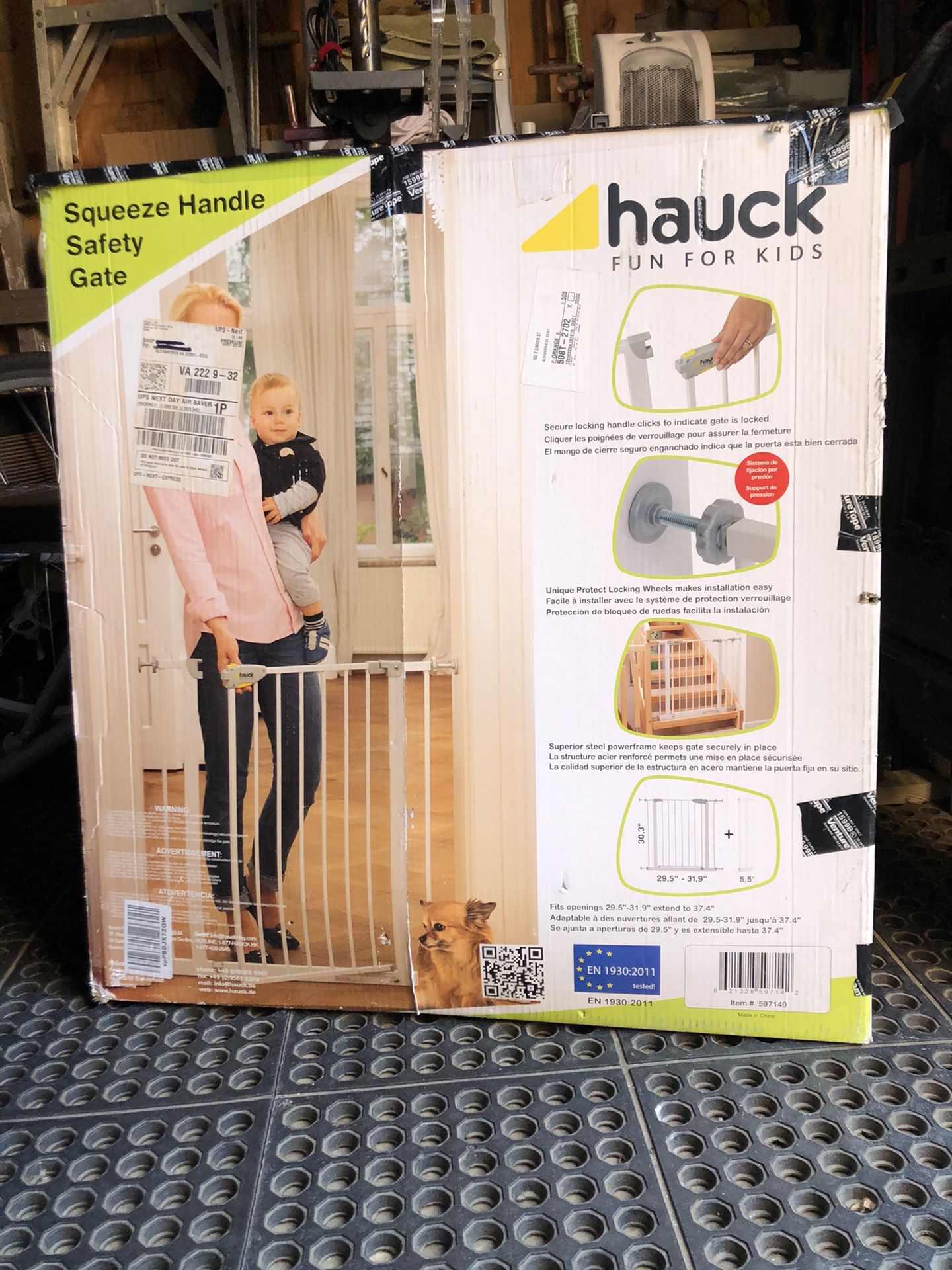 Hauck Squeeze handle Baby Gate