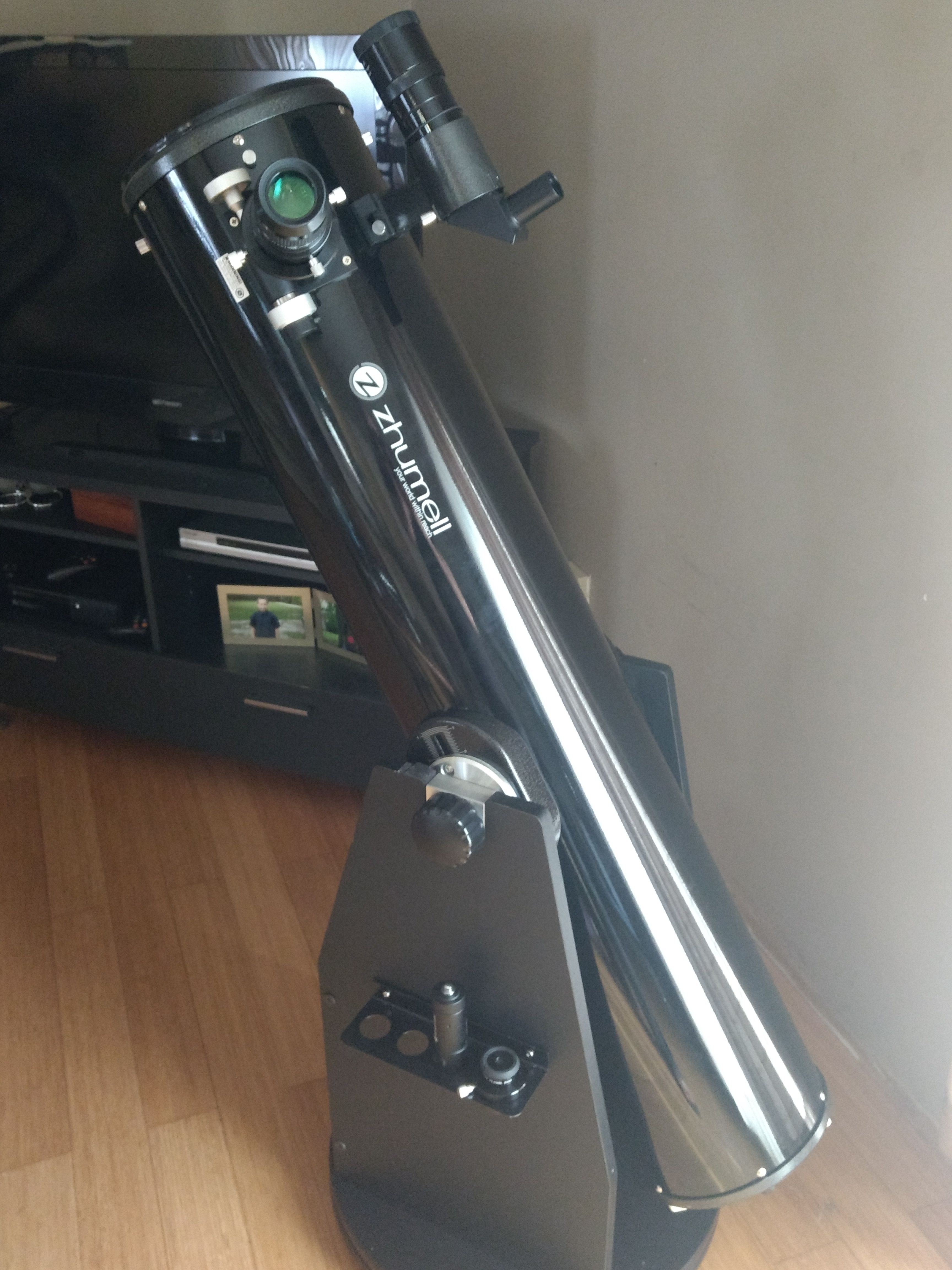 Zhumell Z8 Deluxe Dobsonian Reflector Telescope