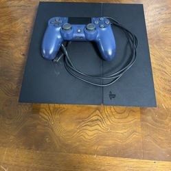 (NEED GONE) Sony PlayStation 4 System 500GB Original Matte Black 