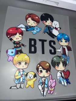 BTS / shirt / sweater / heat transfer