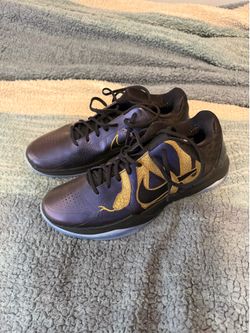 Size 13 Kobe 5 year of the Mamba Eggplant edition