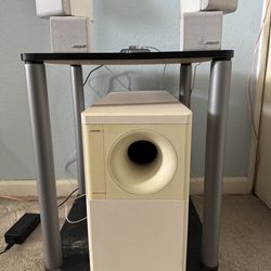 BOSE Speakers in Great Condition w/ High Quality Sound, Speaker Wires included - SPEAKERS ONLY -