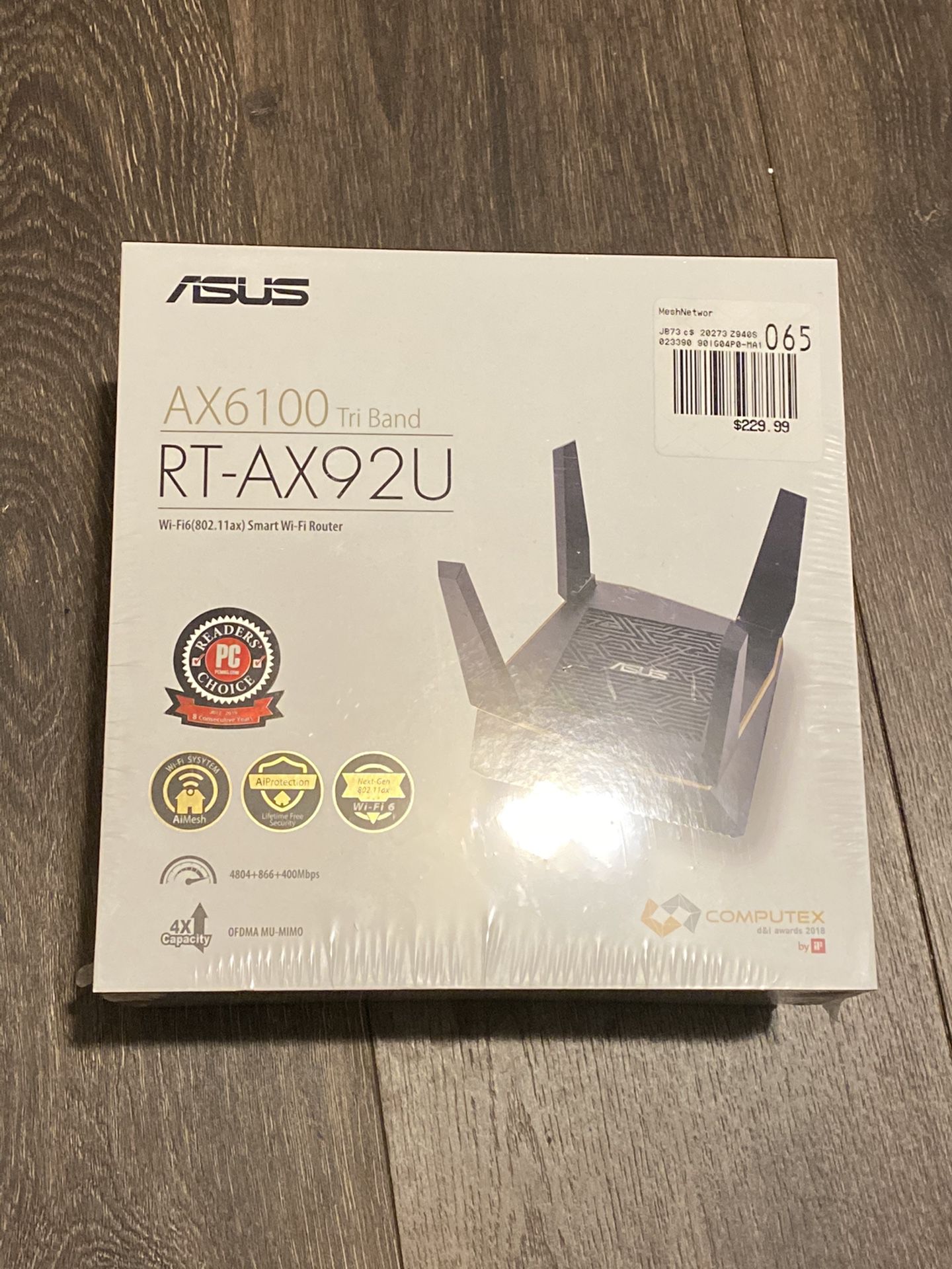 ASUS AX6100 smart WiFi router
