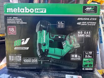 Metabo, cordless strapler