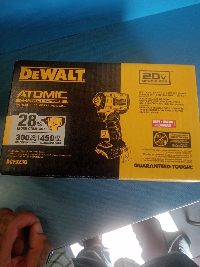 Dewalt Atomic 20v Brushless Impact