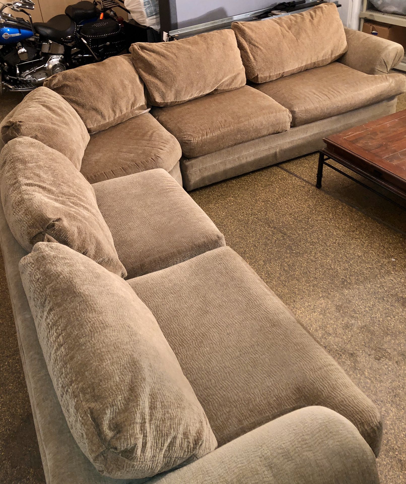 Robb and Stucky large sectional couch