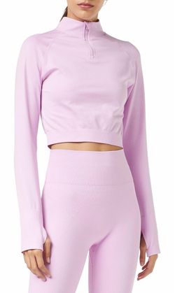 NWOT Core 10 Women's Cropped Seamless Sports Top