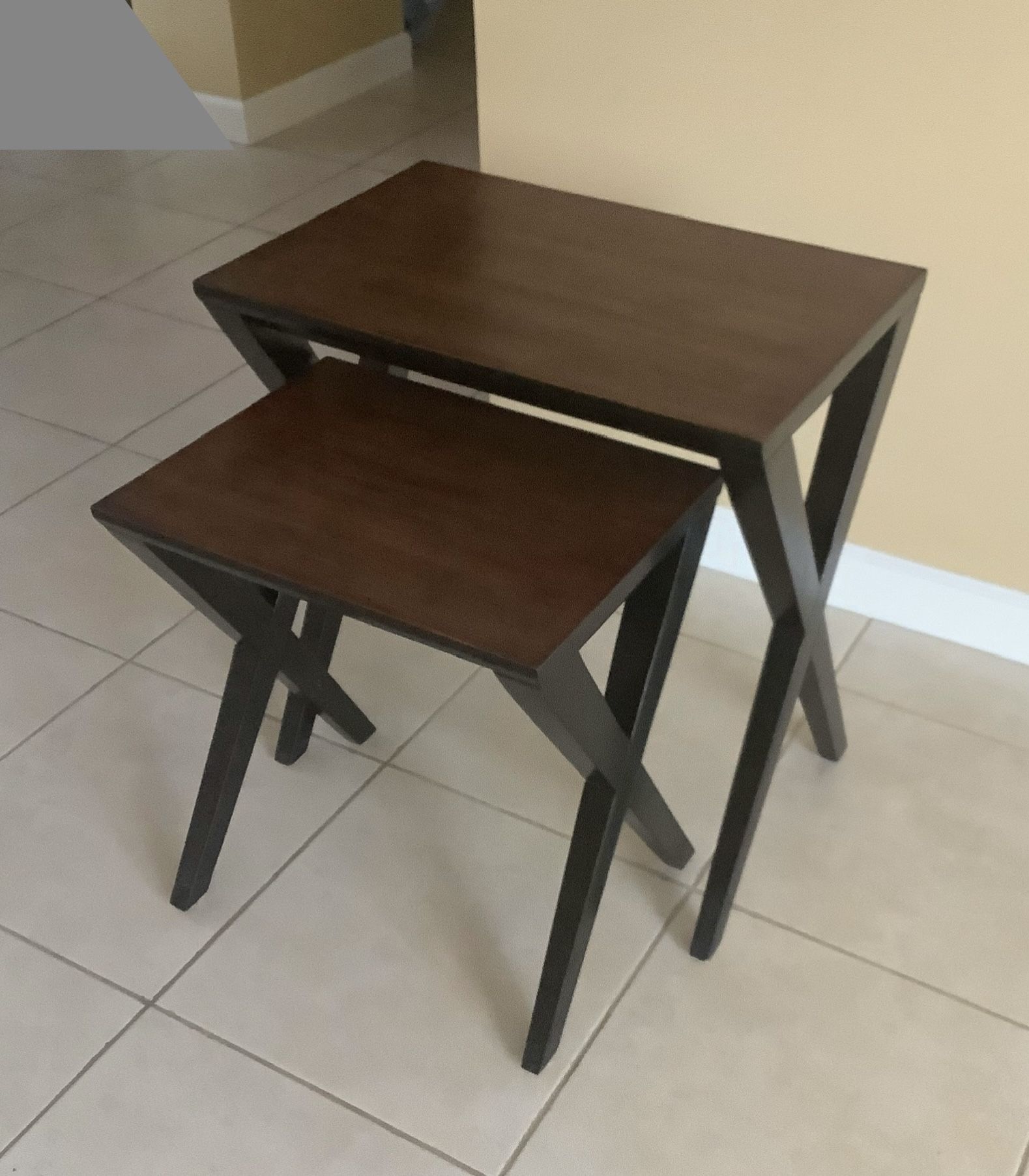 Nesting Side Tables / End Tables / Accent Tables …..Wood
