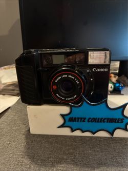 Canon Sure Shot AF35M Autoboy Vtg 35mm Film Camera 38mm f/2.8 - Untested