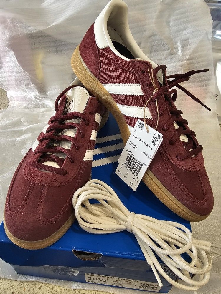Adidas Handball Spezial Maroon Size 10.5 Men's