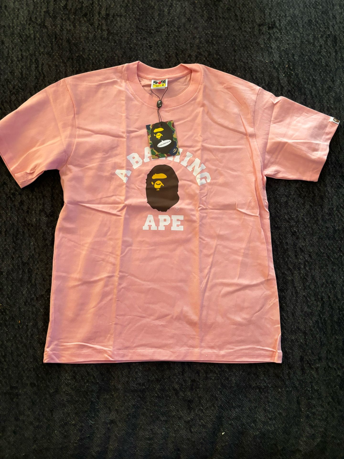 Pink BAPE Tee