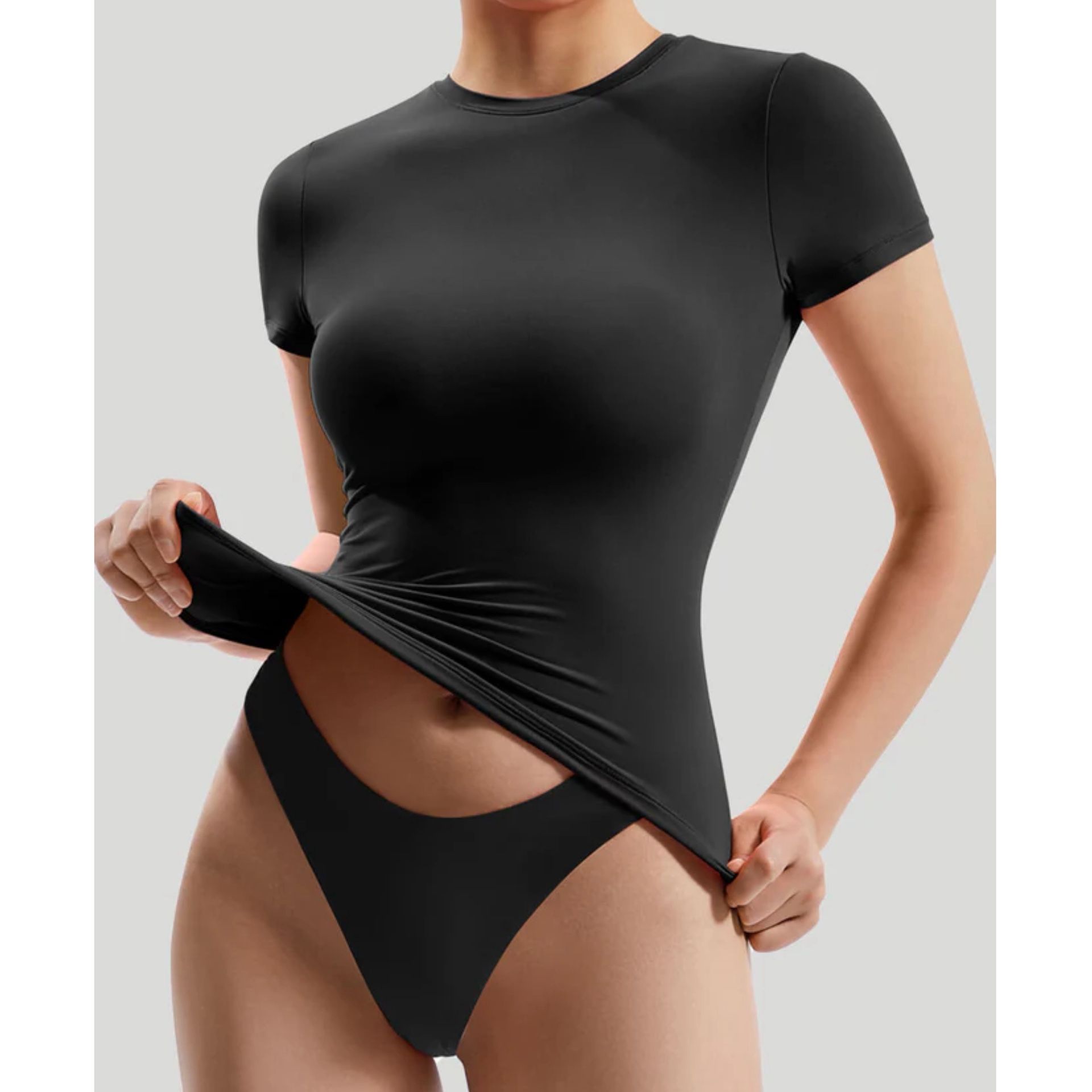 NWT • Double Lined Basic Tee