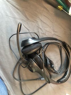 Logitech USB wired headset with mic