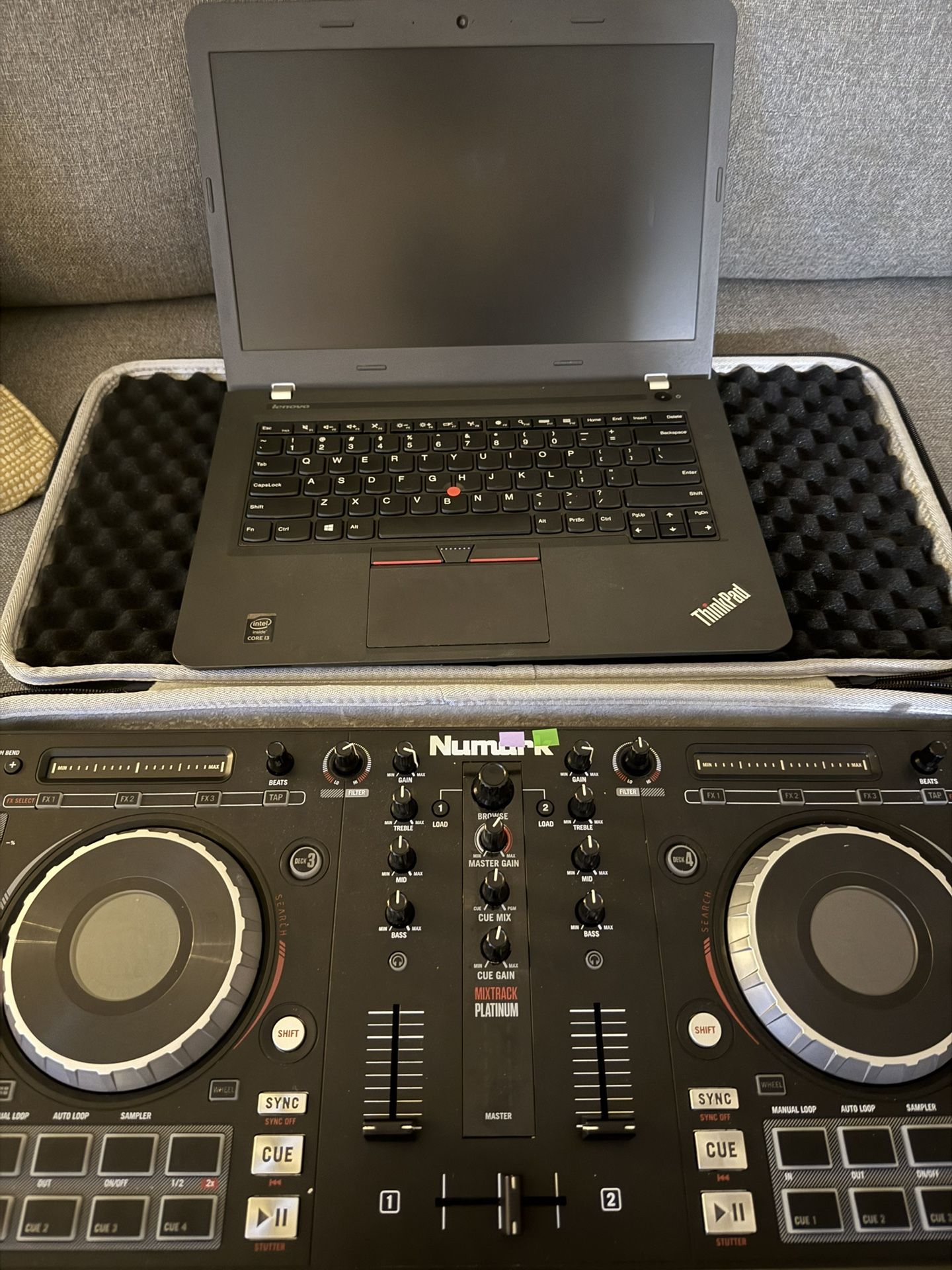 Serrato Newmark Dj Controller With think Pad