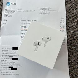 Apple AirPods Pro (2nd Generation) Gen 2, Brand New with Receipt