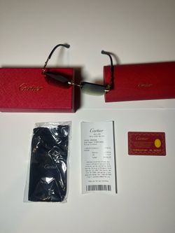 Cartier Piccadilly Rimless Sunglasses