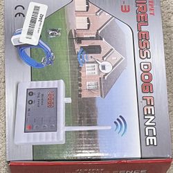 Wireless Dog Fence Two Way Signal Pet Containment System, Display Battery Level.