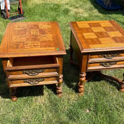 Pair End Tables 