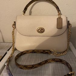 Authentic Coach Marlie Top Handle Satchel