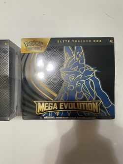 Pokémon Mega Evolution Elite Trainer Box Lucario