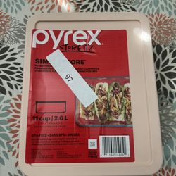 Glass Pyrex 11C Rectangle Storage Dish