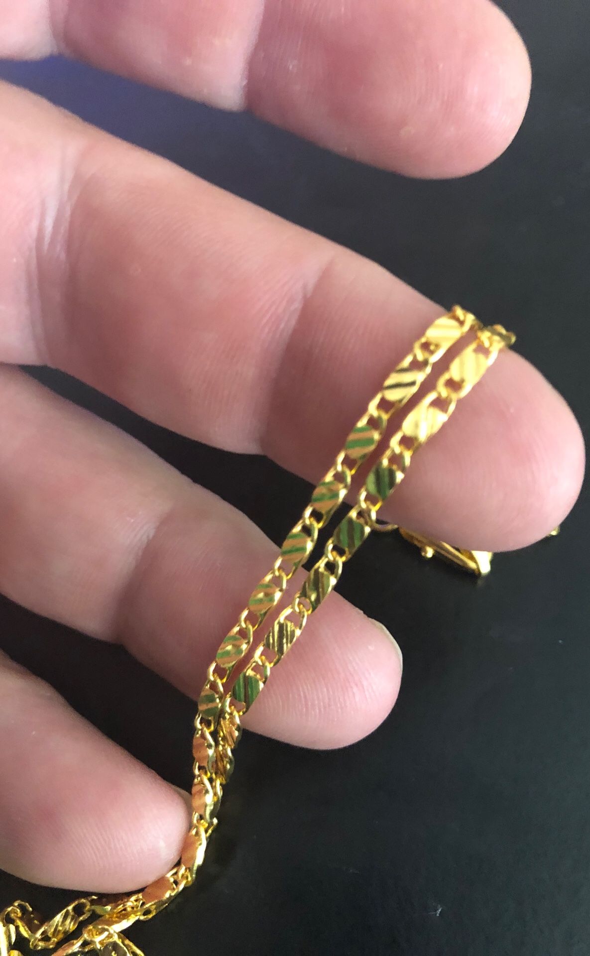 New gold chain