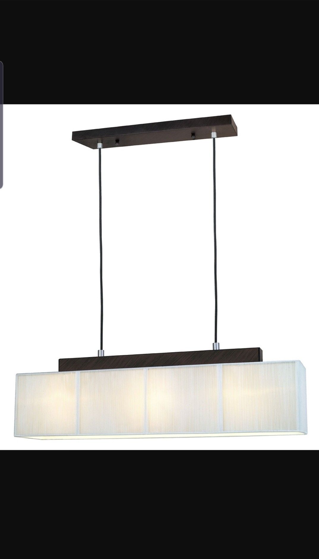 Pendant light fixture