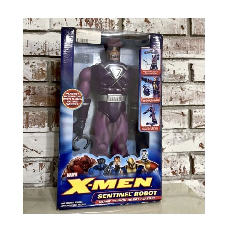 Toybiz X-Men Sentinel Robot 14" New In Box Robot Playset Marvel Vintage