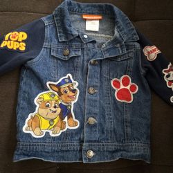 12 Month Paw Patrol Jean Jacket