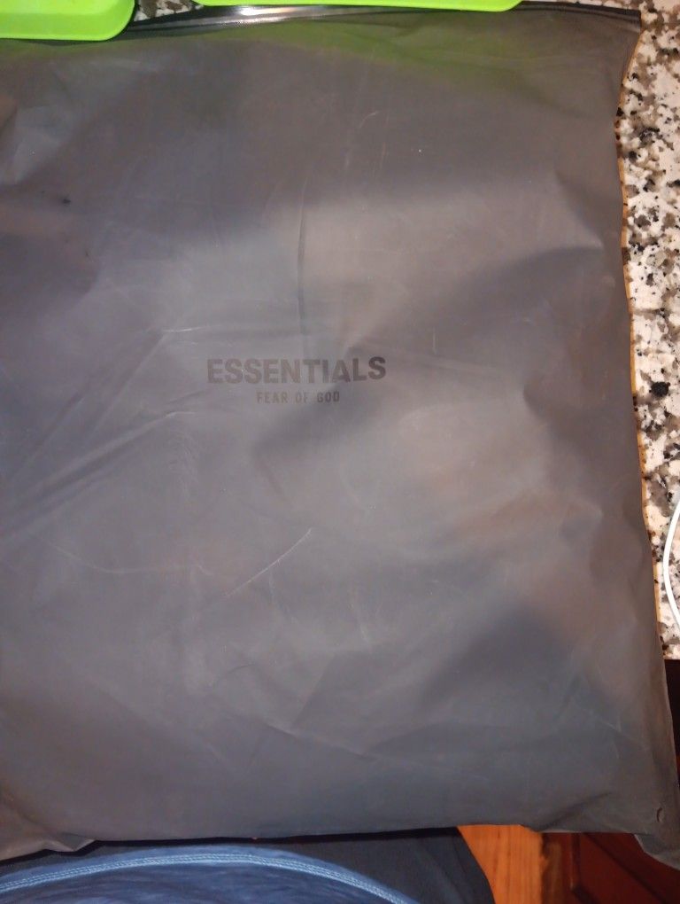 Black Essentials Hoodie