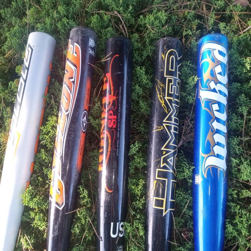 SLOW PITCH SLOWPITCH ASA LEAGUE LEGAL SINGLE WALL ALUMINUM COED MENS ...