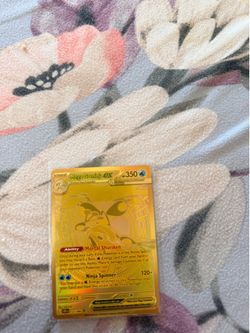 Mega gold green ninja Pokemon