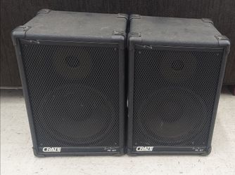 Crate Pro Audio PE-10T 50W 8-ohm Unpowered PA 2 Speakers  -Black - Par