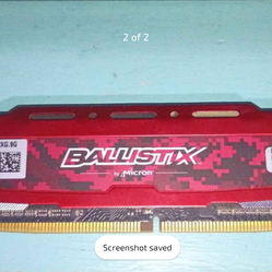 Balistix 2x4GB(8GB) 2400MHZ