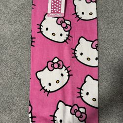 BRAND NEW: Hello Kitty Beach Towel 36 in X 70 in