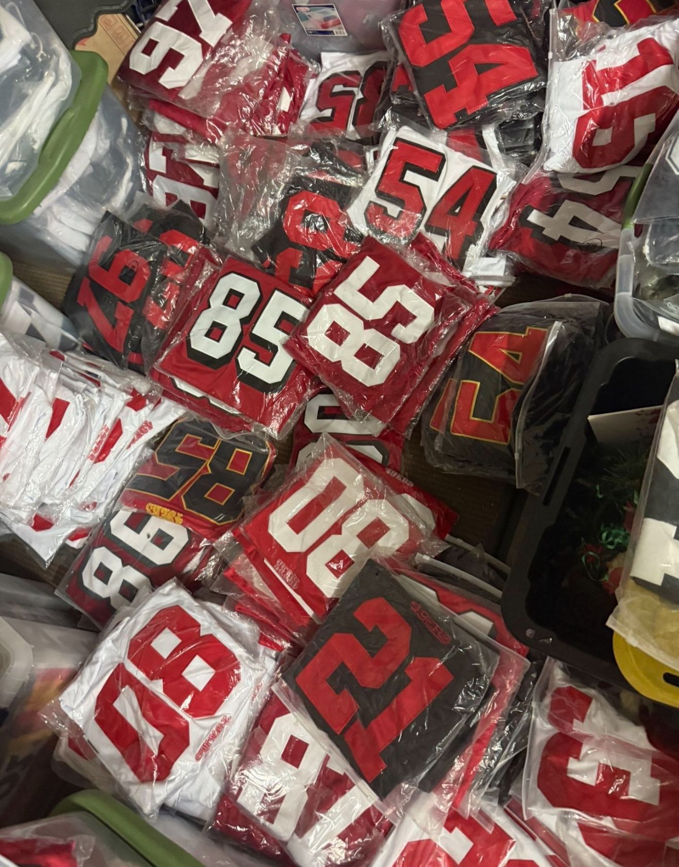 San Francisco 49ers Rivalry Nike Stitched Jerseys Mens Womens Sizes Small-7X** See Prices