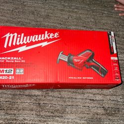 M12 Milwaukee HackZall Kit New 