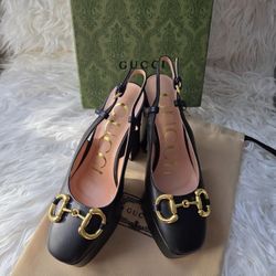 Horsebit Platform Heels 