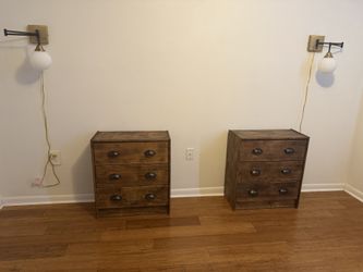 Two Nightstands - Ikea