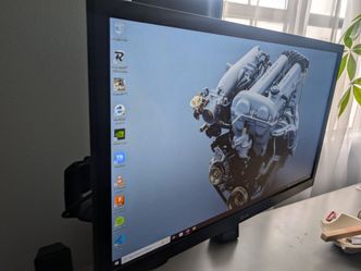 LG 27" IPS Monitor 1080p, 27MP33HQ-B, with Box, Stand + Cables