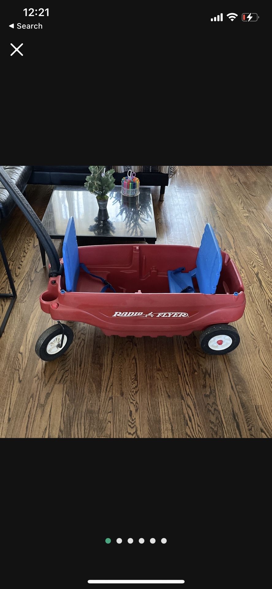 Radio Flyer Wagon With 2 Seats