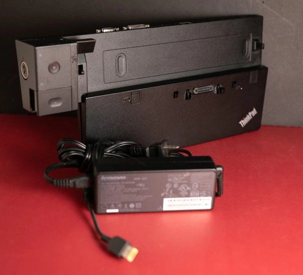 Lenovo ThinkPad Pro Dock 40A1 T440 T440p T440s T450 T460 T470 + 90 Watt Adapter/Charger