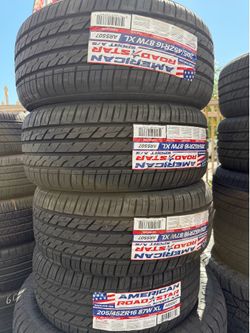 205/45/16 American road star 4 new tires installed ✅ instaladas ✅ we do Aligment