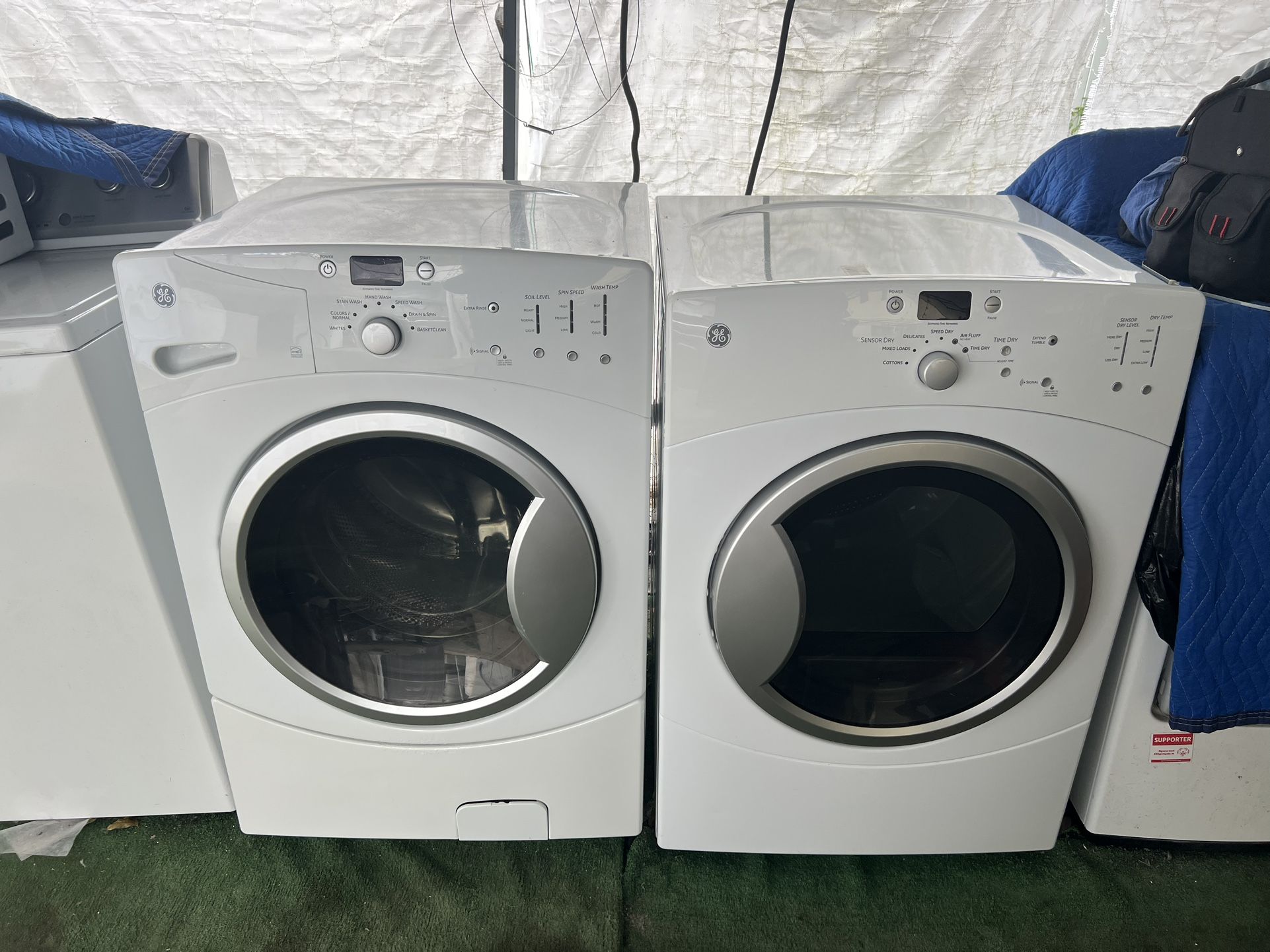 Washer And Dryer GE Matching Set