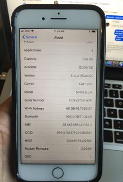 Red Iphone 7plus 128GB Unlocked