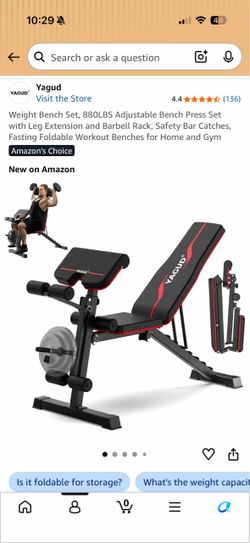 Weight bench