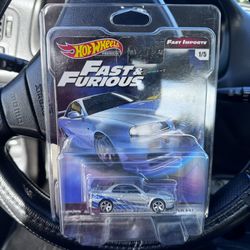 Hot Wheels 2019 - Nissan Skyline GT-R (BNR34) (Gray) Fast & Furious