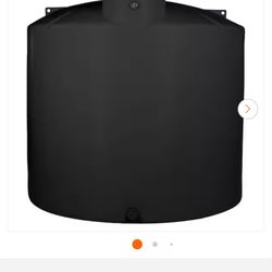2500 Gallon water tank 