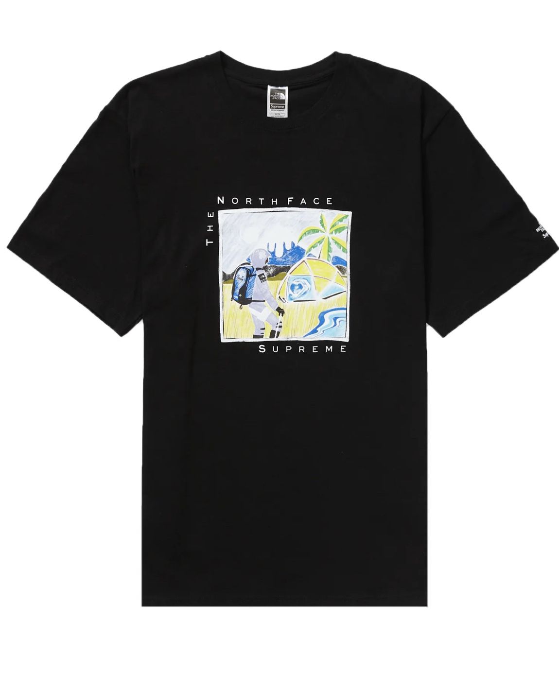 Supreme North face sketch